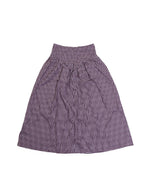 W.012 — HARMONY
Gathered Gingham Skirt