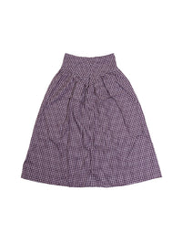 W.012 — HARMONY
Gathered Gingham Skirt