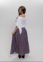 W.012 — HARMONY
Gathered Gingham Skirt
