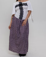 W.012 — HARMONY
Gathered Gingham Skirt