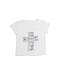 W.002 — PURITY
Studded V-Neck Tee