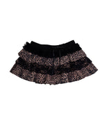 W.013 — WILD
Layered Ruffle Mini Skirt