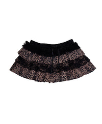 W.013 — WILD
Layered Ruffle Mini Skirt